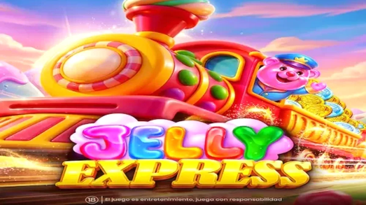 Tampilan antarmuka game slot Jelly Express pada layar smartphone